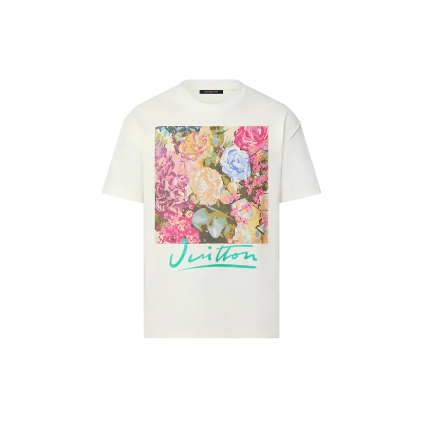 LV Flower Tapestry Print T-Shirt – Cooliebwoy Collectives